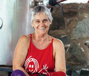Nati gordillo, 100% women owned, pisco